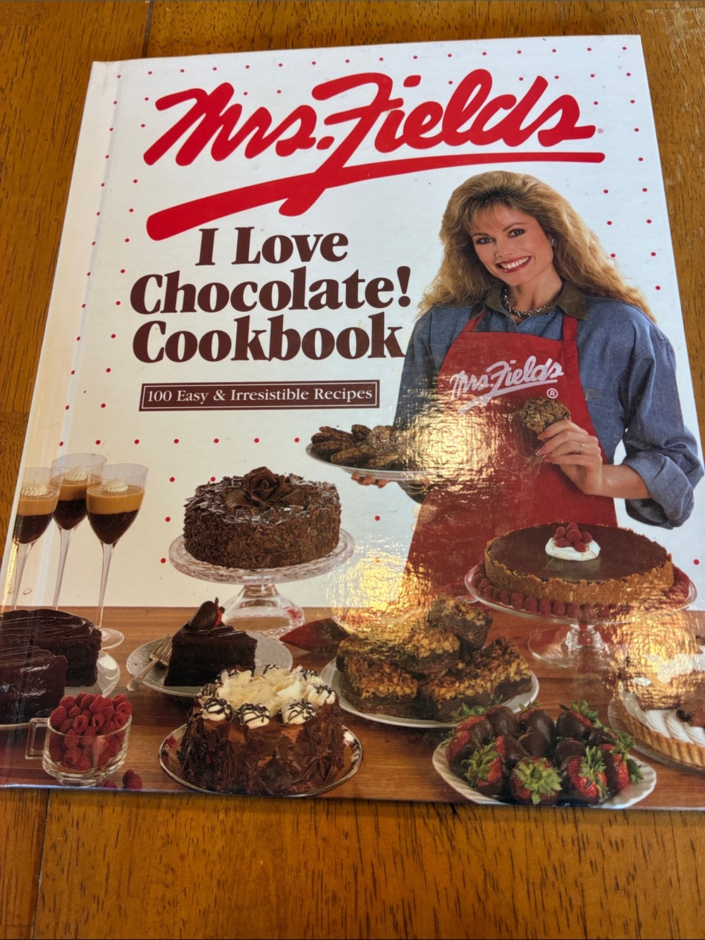 Mrs. Fields I Love Chocolate! Cookbook - vintage cookbook